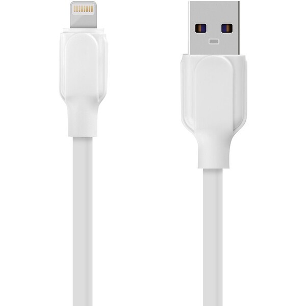 Obal:Me Simple USB-A/Lightning kabel (1m) bílý
