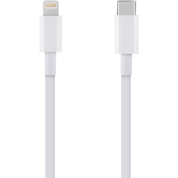 Obal:Me Fast Charge USB-C/Lightning kabel (1m) bílý