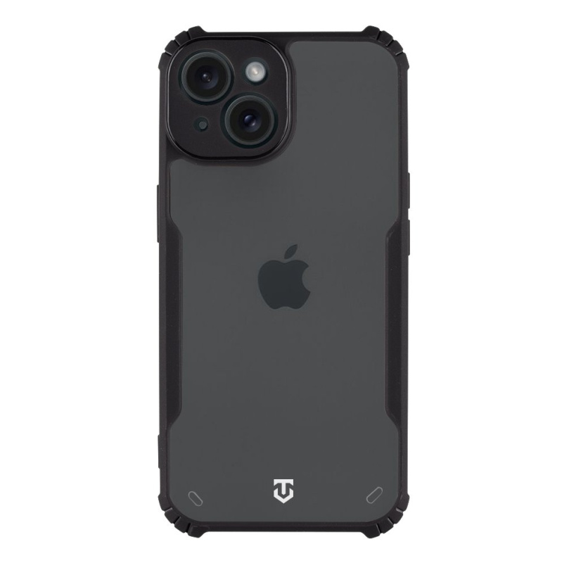 Tactical Quantum Stealth Kryt pro Apple iPhone 15 Clear/Black