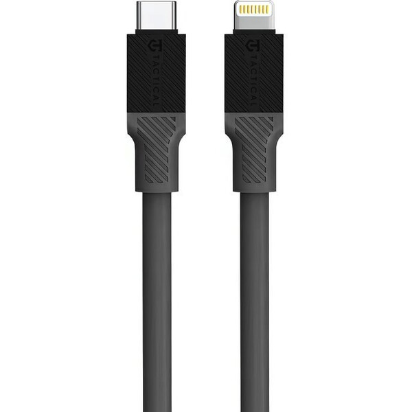 Tactical Fat Man kabel USB-C/Lightning (1m) šedý