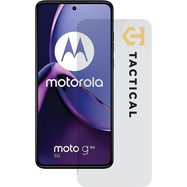 Tactical Glass Shield 2.5D sklo pro Motorola G84 5G čiré