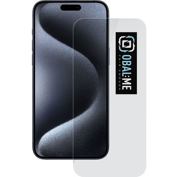 Obal:Me 2.5D Tvrzené sklo Apple iPhone 15 Pro čiré