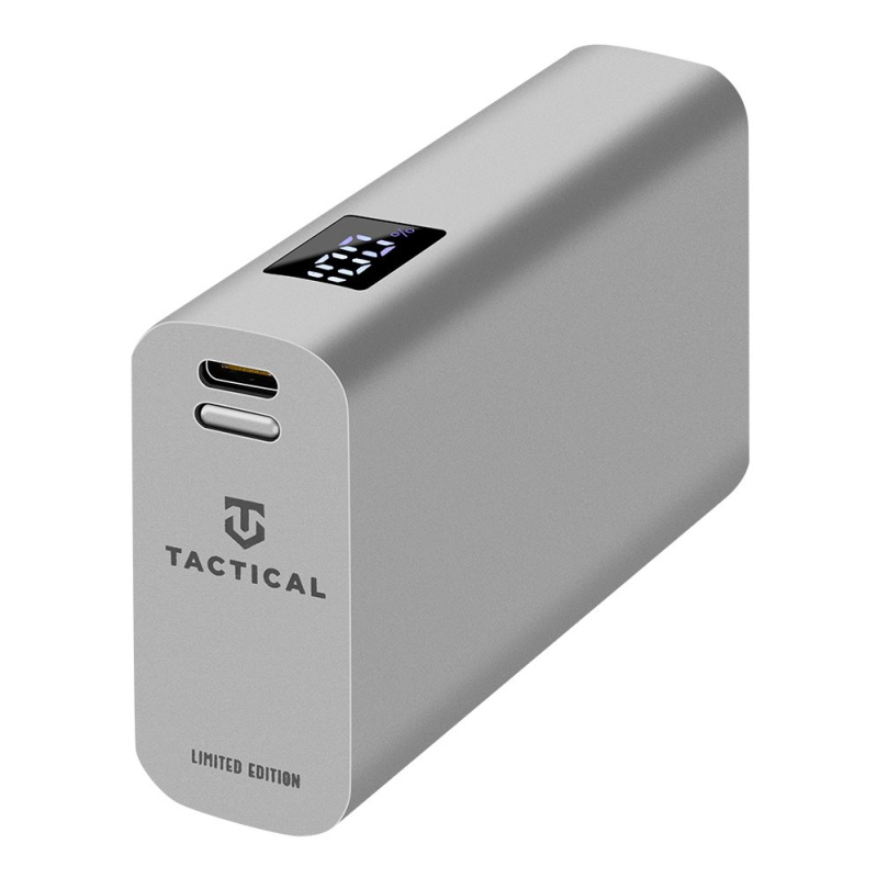 Tactical EDC Brick powerbanka 9600mAh stříbrná