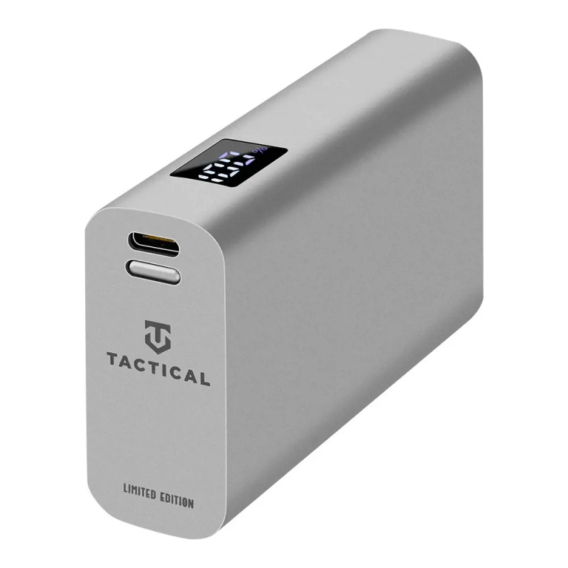 Tactical EDC Brick powerbanka 9600mAh stříbrná
