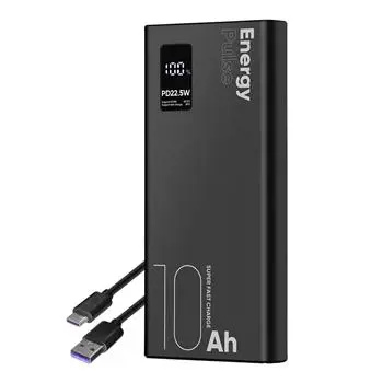 OBAL:ME EnergyPulse Powerbanka 10000mAh (22.5W) černá