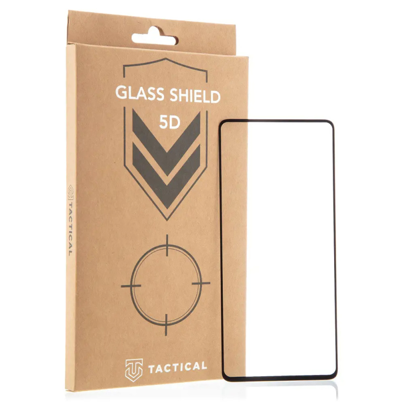 Tactical Glass Shield 5D sklo pro Xiaomi Redmi Note 13 Pro+ 5G černé