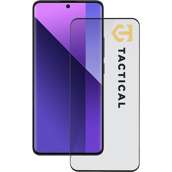 Tactical Glass Shield 5D sklo pro Xiaomi Redmi Note 13 Pro+ 5G černé
