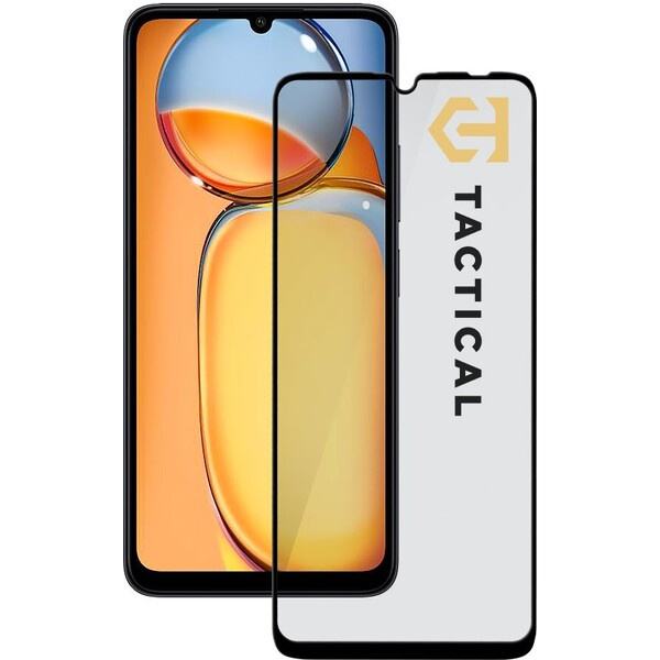 Tactical Glass Shield 5D sklo pro Xiaomi Redmi 13C/Poco C65 černé