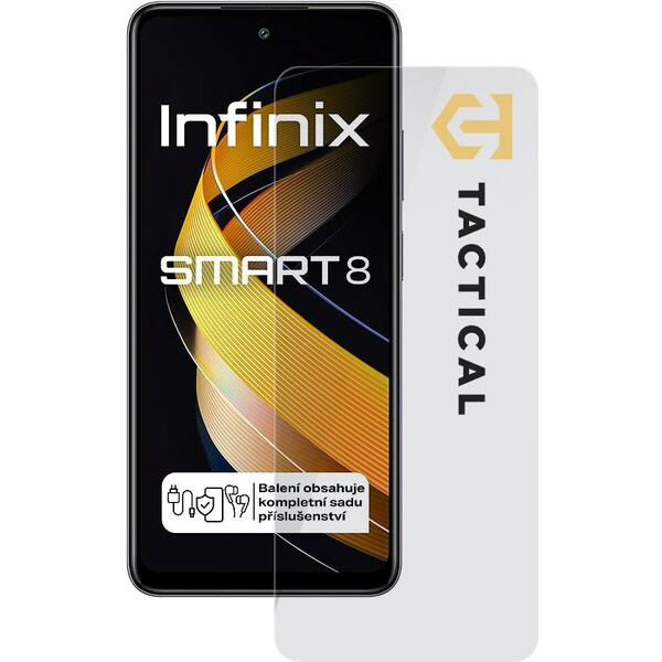 Tactical Glass Shield 2.5D sklo pro Infinix Smart 8 čiré