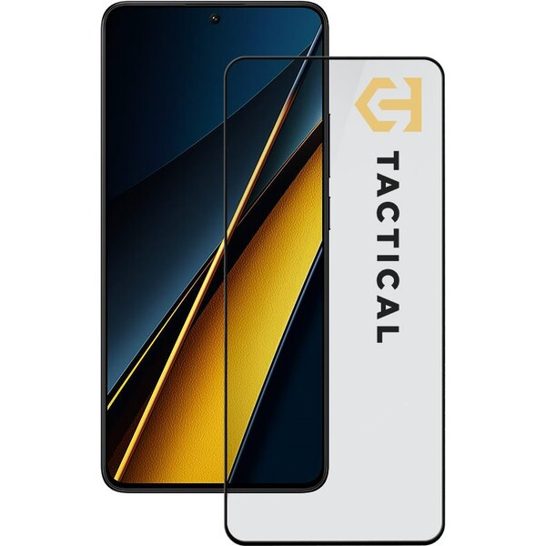 Tactical Glass Shield 5D sklo pro Poco X6 Pro 5G černé