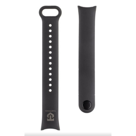 Tactical 846 Silikonový Řemínek pro Xiaomi Smart Band 8/9/10 Black