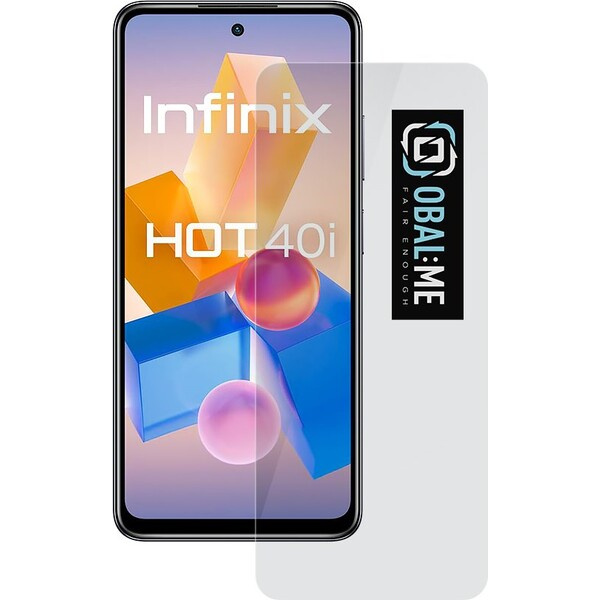 OBAL:ME 2.5D Tvrzené Sklo pro Infinix Hot 40i čiré