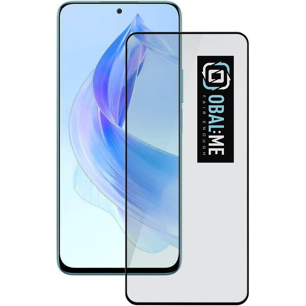 OBAL:ME 5D Tvrzené Sklo pro Honor 90 Lite černé