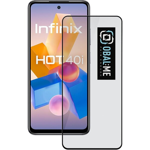 OBAL:ME 5D Tvrzené Sklo pro Infinix Hot 40i černé