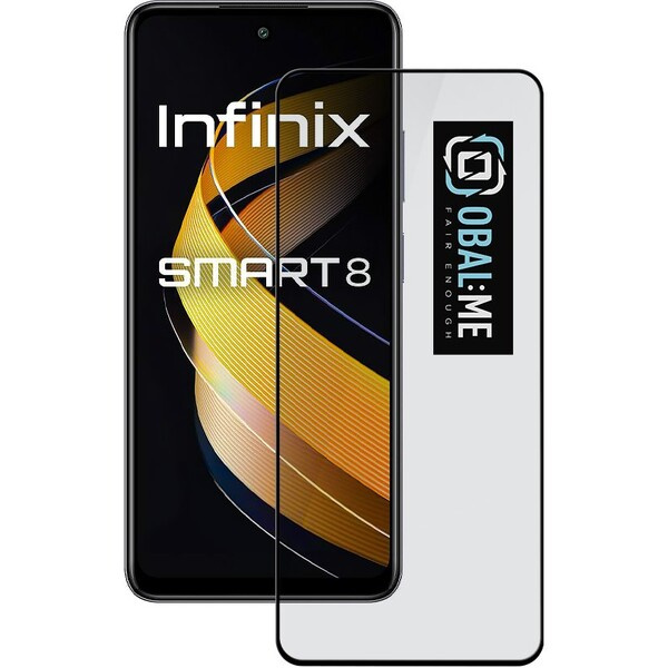 OBAL:ME 5D Tvrzené Sklo pro Infinix Smart 8 černé