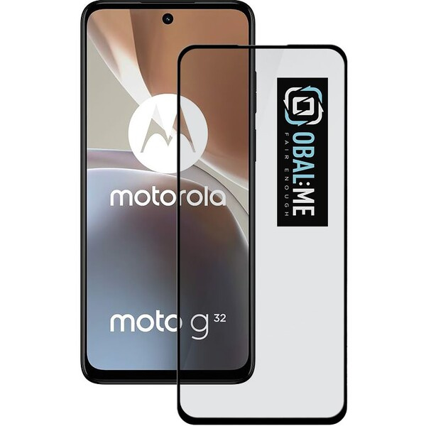 OBAL:ME 5D Tvrzené Sklo pro Motorola G32 černé