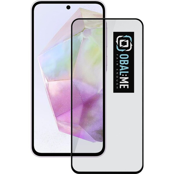 OBAL:ME 5D Tvrzené Sklo pro Samsung Galaxy A35 5G černé