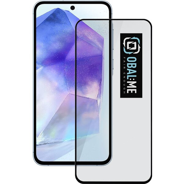 OBAL:ME 5D Tvrzené Sklo pro Samsung Galaxy A55 5G černé