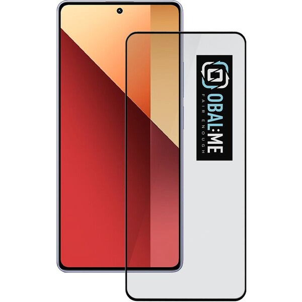 OBAL:ME 5D Tvrzené Sklo pro Xiaomi Redmi Note 13 Pro 4G/5G černé