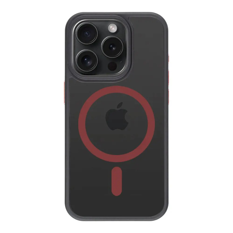 Tactical MagForce Hyperstealth 2.0 kryt iPhone 15 Pro Black/Red