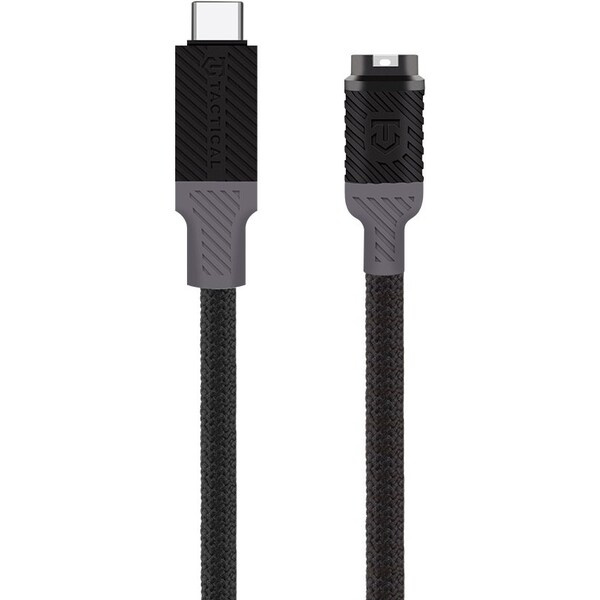 Tactical Recce 3:20 kabel pro Garmin USB-C Black/Grey