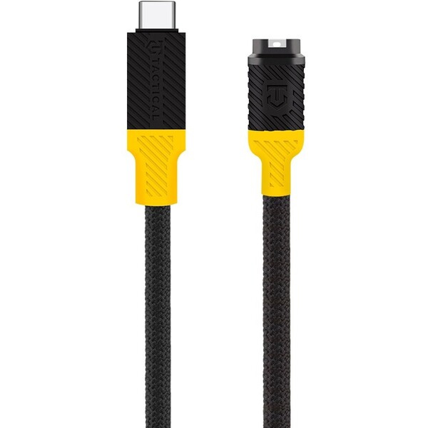 Tactical Recce 3:20 kabel pro Garmin USB-C Black/Yellow