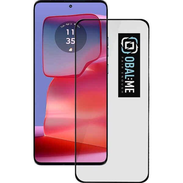 OBAL:ME 5D tvrzené sklo pro Motorola Edge 50 Pro černé