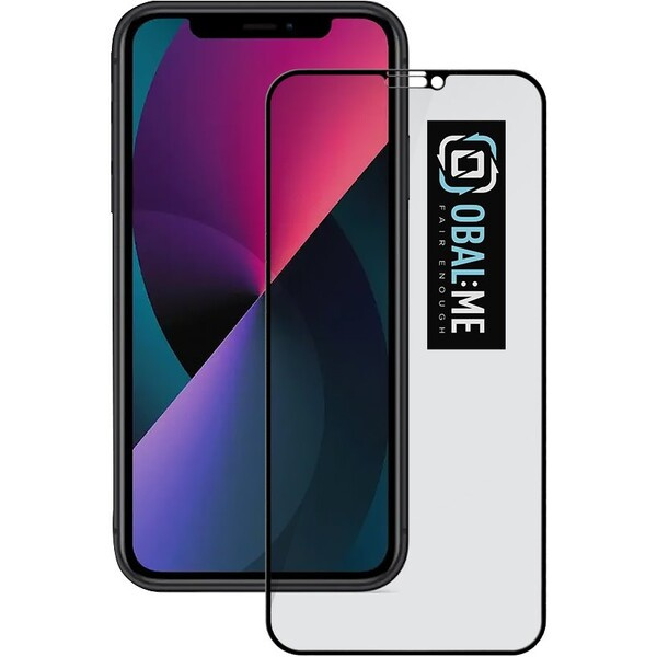 OBAL:ME Privacy 5D tvrzené sklo Apple iPhone 11/XR černé