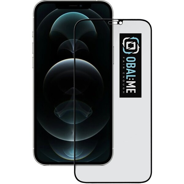OBAL:ME Privacy 5D tvrzené sklo Apple iPhone 12/12 Pro černé