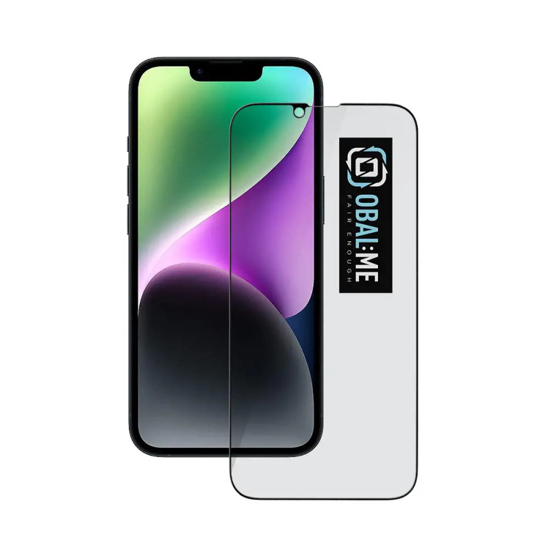 OBAL:ME Privacy 5D tvrzené sklo Apple iPhone 13/13 Pro/14 černé