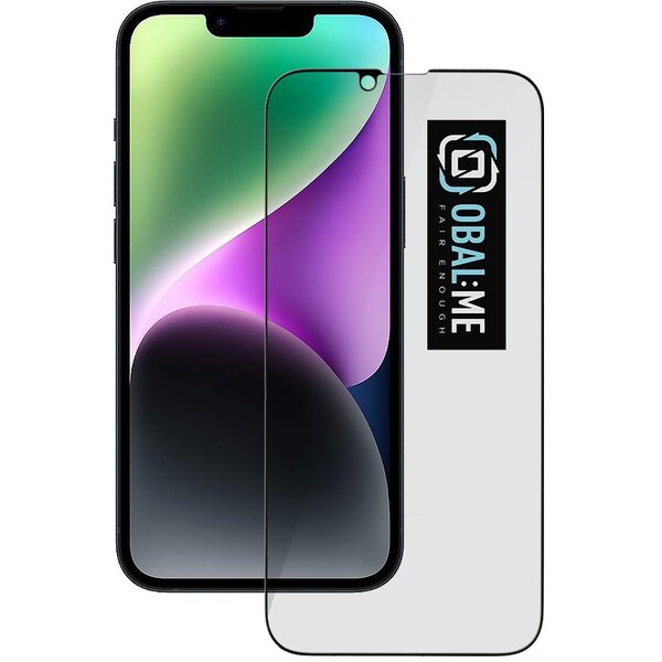 OBAL:ME Privacy 5D tvrzené sklo Apple iPhone 13/13 Pro/14 černé