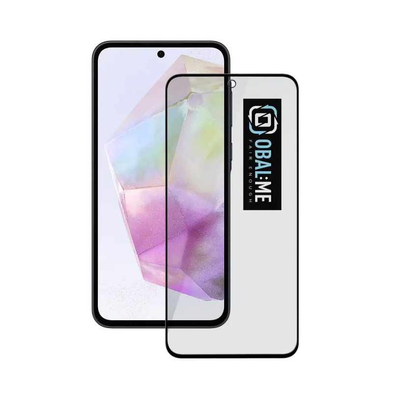 OBAL:ME Privacy 5D tvrzené sklo Samsung Galaxy A35 5G černé