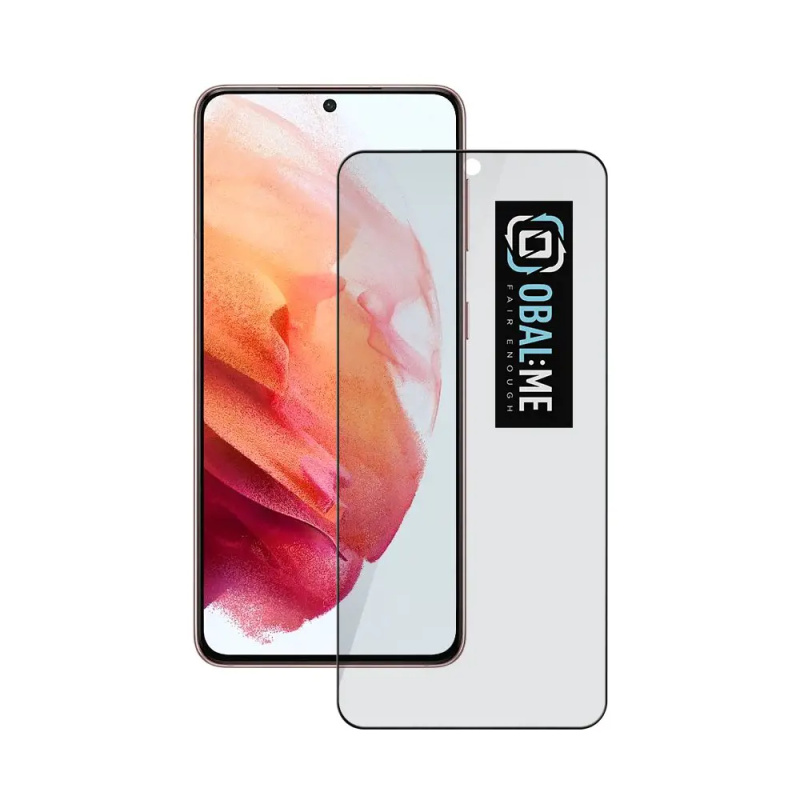 OBAL:ME Privacy 5D tvrzené sklo Samsung Galaxy S21 černé