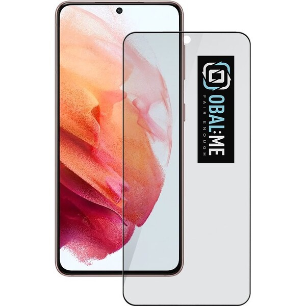 OBAL:ME Privacy 5D tvrzené sklo Samsung Galaxy S21 černé