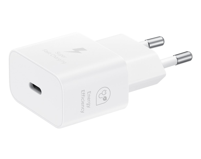 Samsung USB-C 25W GaN nabíječka bílá (Bulk)