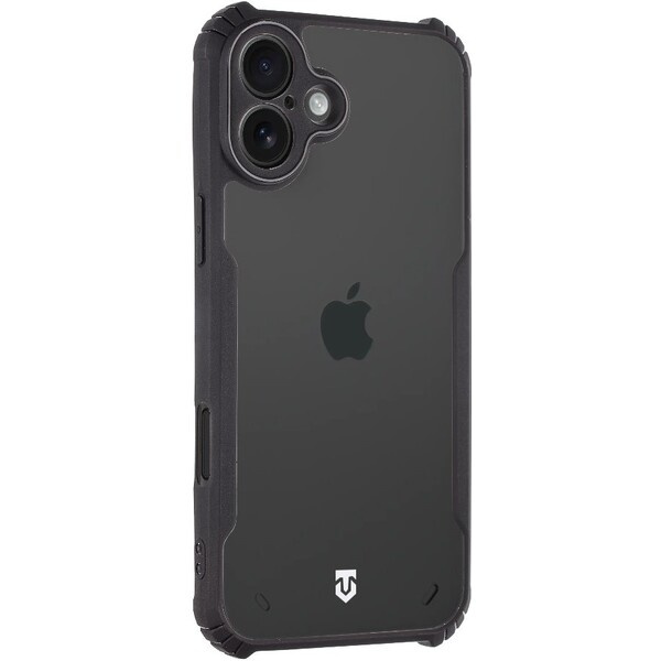 Tactical Quantum Stealth Kryt pro Apple iPhone 16 Plus čirý/černý
