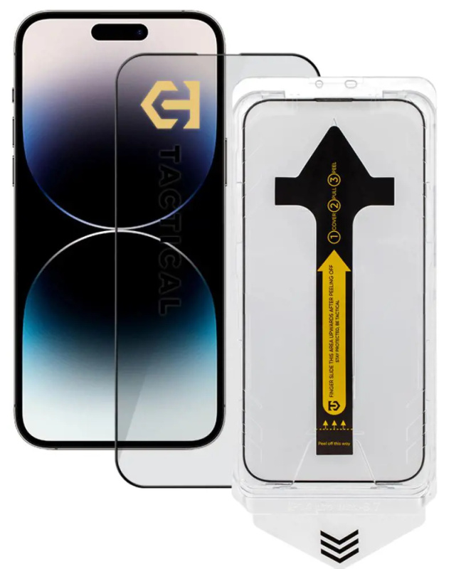 Tactical Impact Barrier for Rookies sklo s aplikátorem Apple iPhone 14 Pro