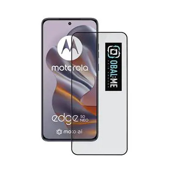 OBAL:ME 5D tvrzené sklo Motorola Edge 50 Neo černé