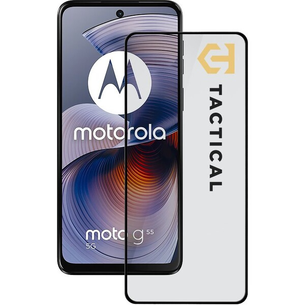 Tactical Glass Shield 5D sklo pro Motorola G55 černé