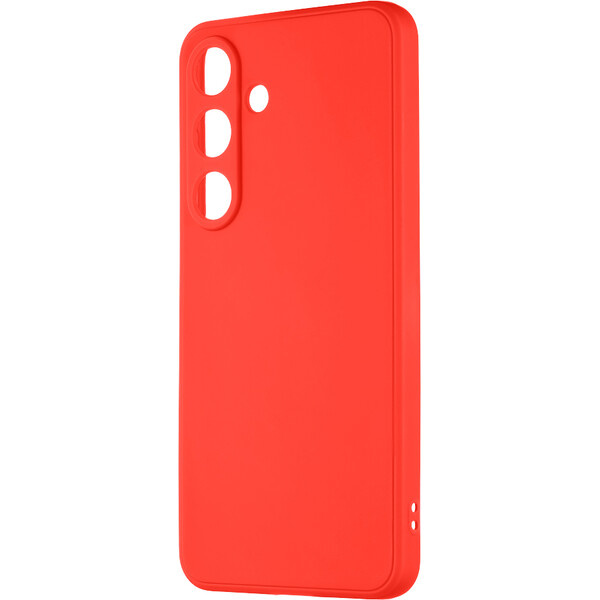 OBAL:ME Matte TPU kryt Samsung Galaxy S25 červený