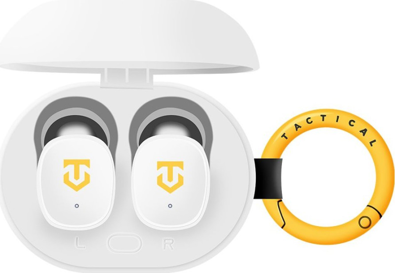 Tactical StrikePods Bug Arctic bezdrátová sluchátka bílá