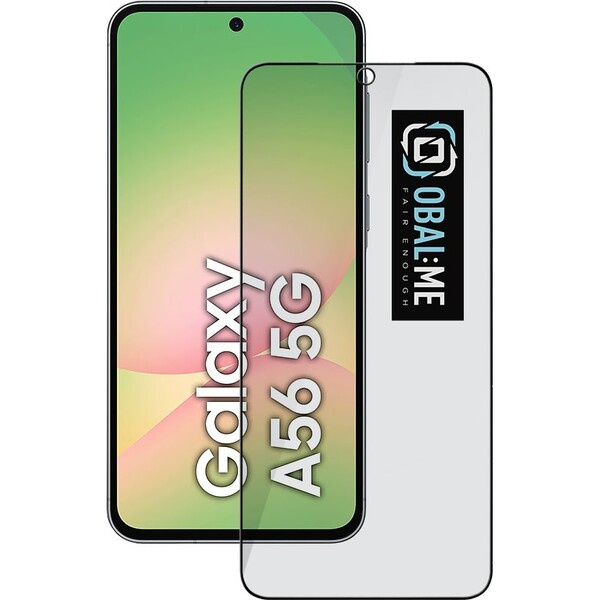 OBAL:ME Privacy 5D tvrzené sklo Samsung Galaxy A56 5G černé