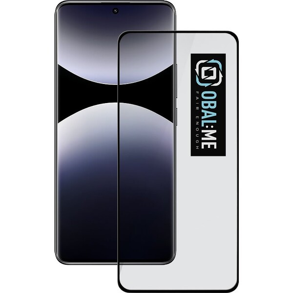 OBAL:ME 5D tvrzené sklo Xiaomi Redmi Note 14 Pro 4G/5G/Poco X7 5G černé