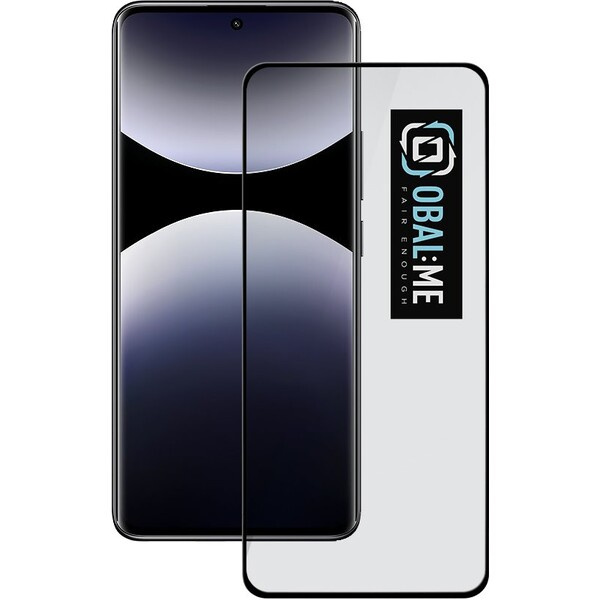 OBAL:ME 5D tvrzené sklo Xiaomi Redmi Note 14 Pro+ 5G černé