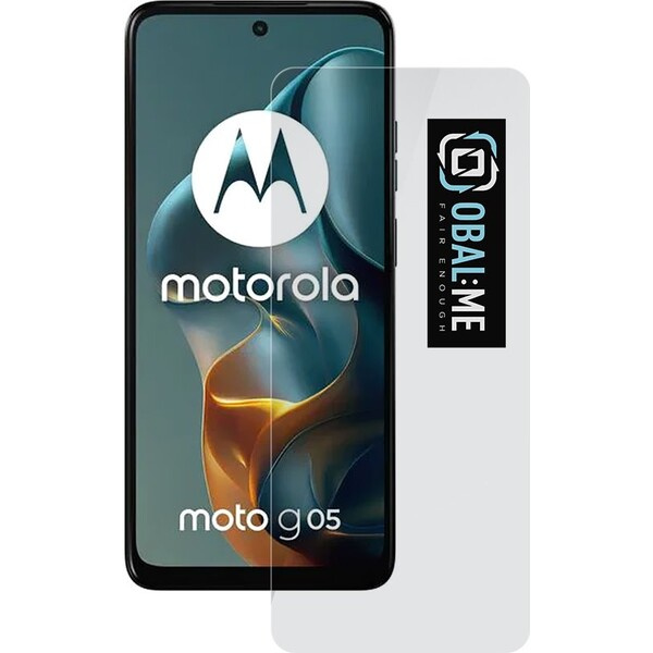 OBAL:ME 2.5D tvrzené sklo Motorola G05/E15 čiré
