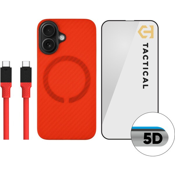 Tactical Red Limited Edition Combo pro Apple iPhone 16 červené