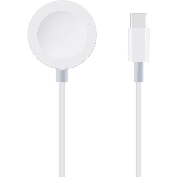 OBAL:ME USB-C nabíjecí kabel pro Apple Watch bílý