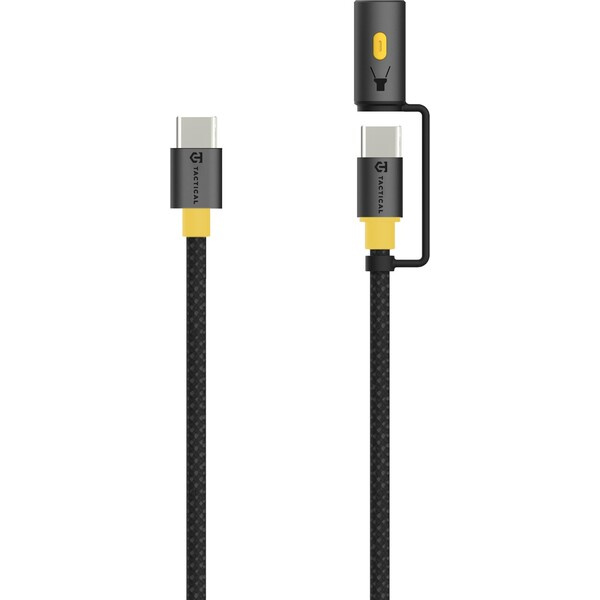 Tactical 140966 Stinger USB-C-USB-C 1,5m černý Žlutá