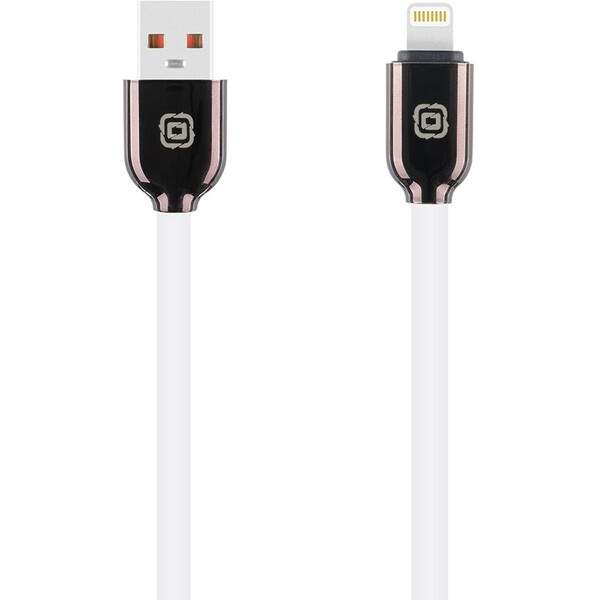 OBAL:ME Sleek USB-A/Lightning kabel bílý
