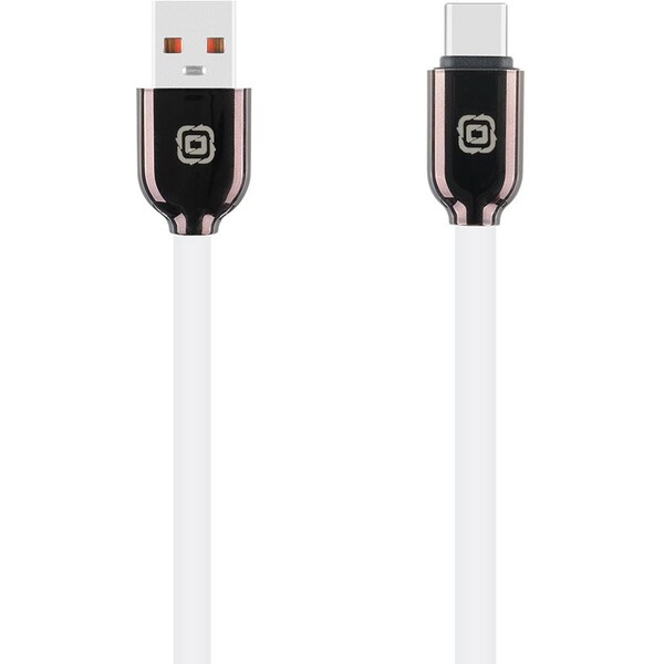 OBAL:ME Sleek USB-A/USB-C kabel bílý